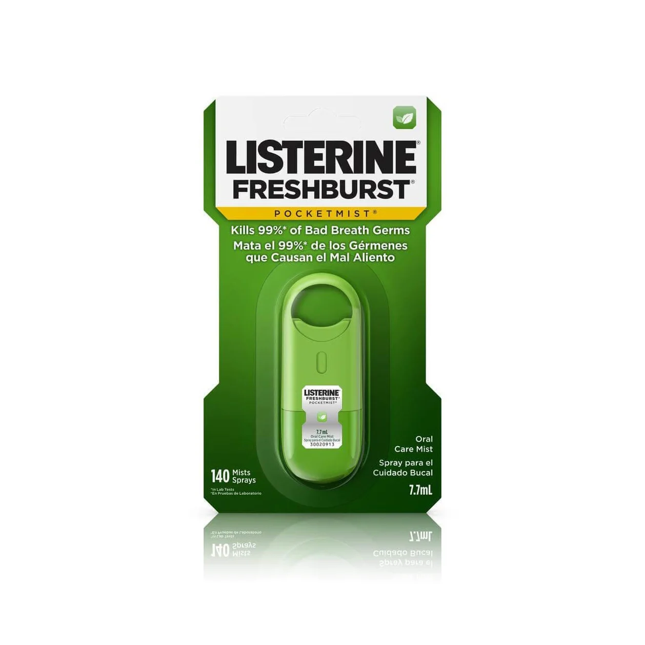 Listerine Pocketmist Cool Mint Oral Care Mist For Bad Breath,7.7 - Buy ...