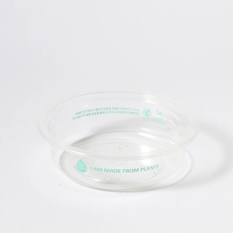 New Design Disposable Ecofriendly Pla Bowl Salad Bowl Plate 240/360