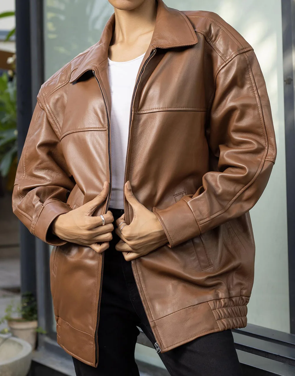 Shop Our Collection of Genuine Zip up Moto Biker Style Jackets
