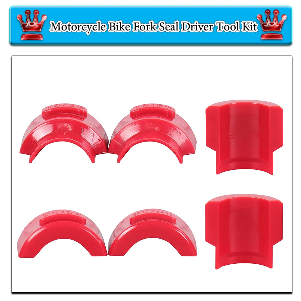 Universal Motorcycle Fork Seal Driver Tool Kit 14pcs for Use on 35mm 36mm 40mm 41mm 42mm 43mm 45mm 46mm 47mm 48mm 49mm 50mm