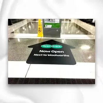 Custom UV Printed Floor Vinyl Decal Sticker Premium Quality Customized Design Options Waterproof & anti-slip vinyl / PVC
