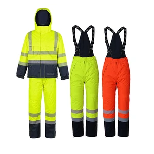 Factory Wholesale FR Workwear High-Quality Suit Men's Outdoor Work Flame Retardant Reflective Safety Work Suit for Worker