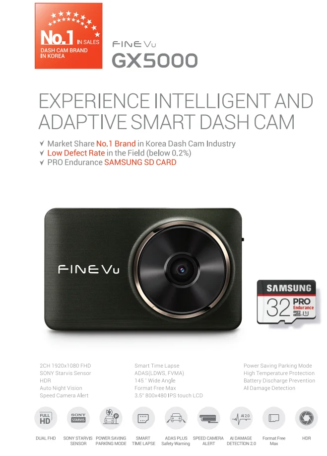 dash cam made in korea