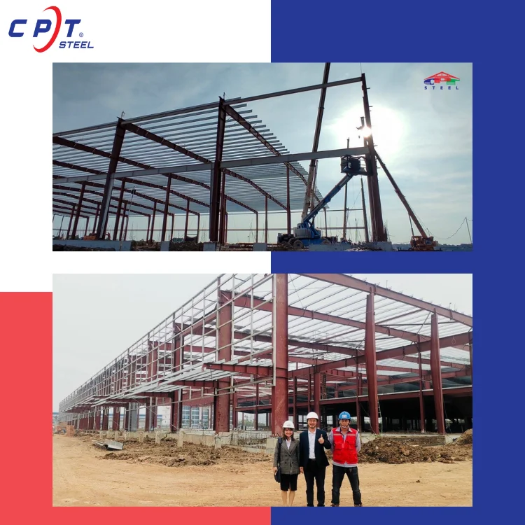 Prefabricated Warehouse Steel Structure Warehouse - Steel Structure ...