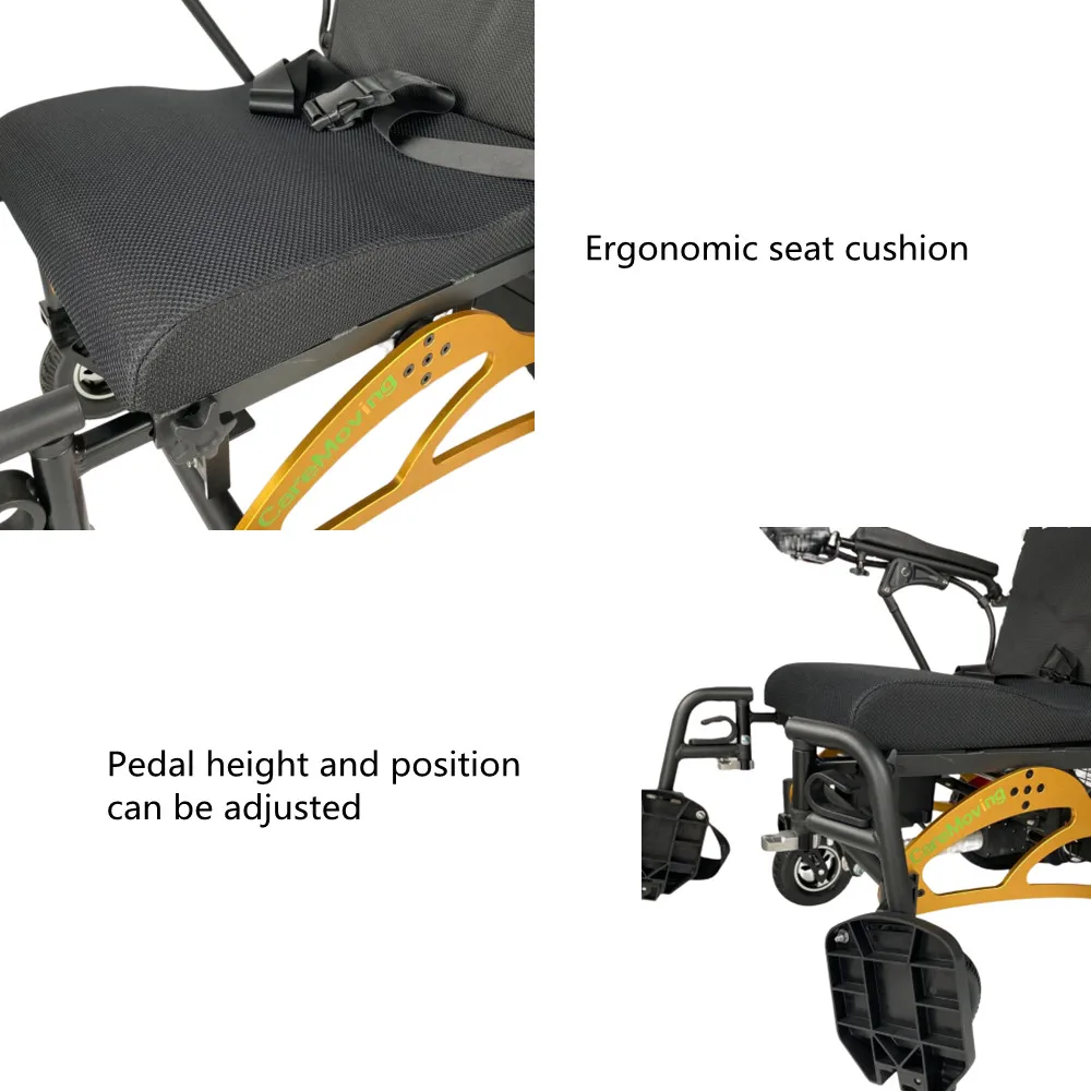 Wholesale Price Paralyzed Elderly Disabled Foldable Electric Recline