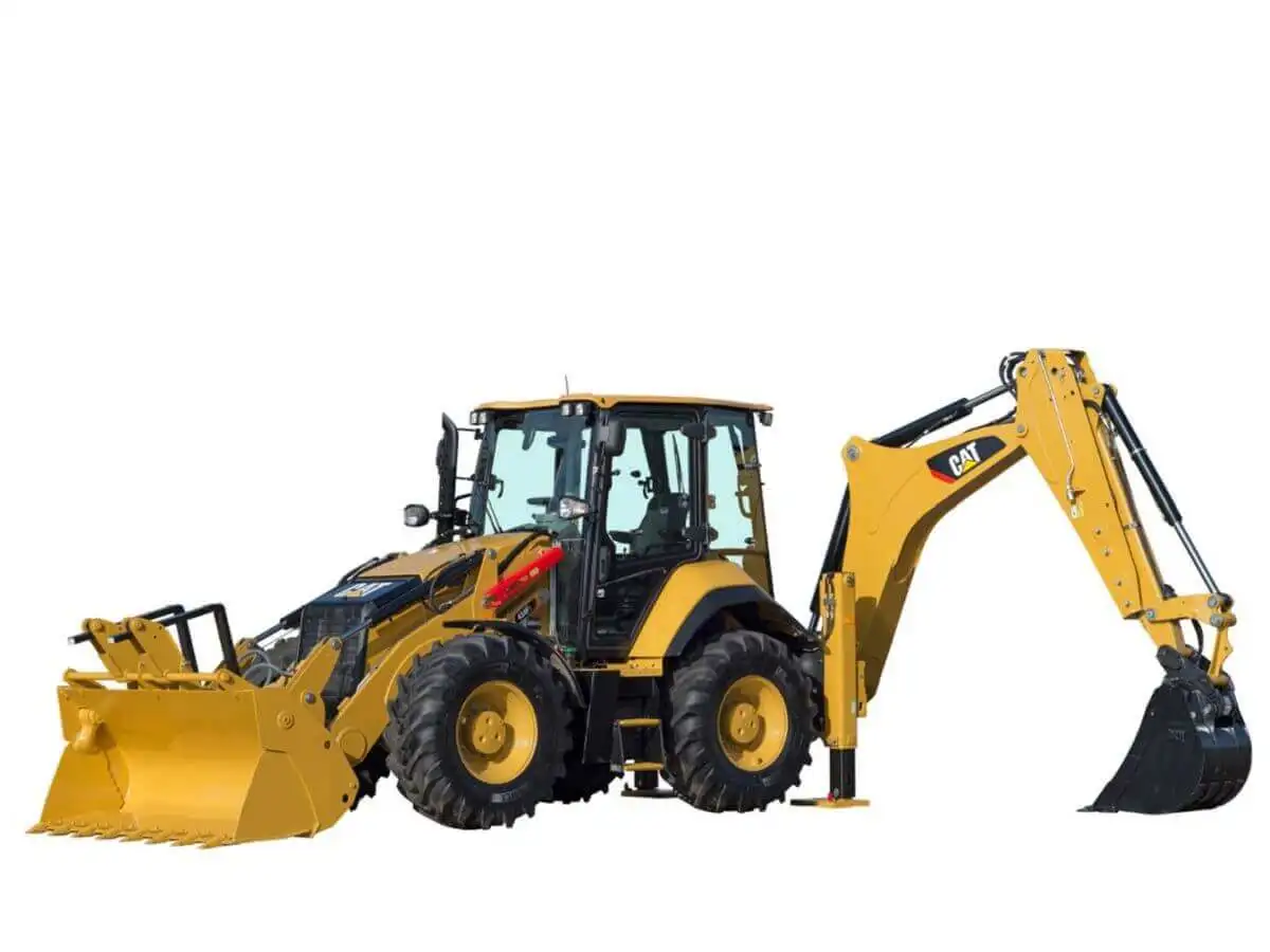 Used Cat 434e Cat Backhoe Loader Excavator 4 X 4 Wheel Mini Backhoe ...