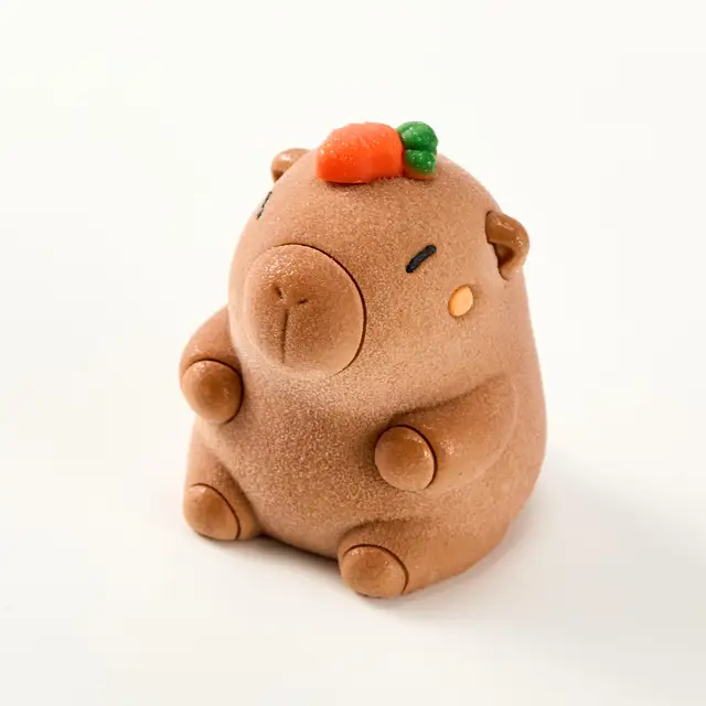 Animal-shaped Cakes Kids Party Cakes Japanese Raw Chocolate Fast Wholesale Delivery Capibara Cake OEM ODM