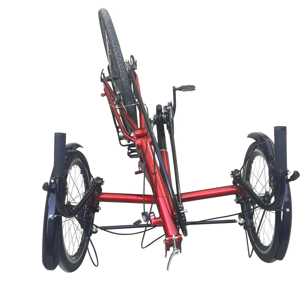 Motrike M-009 Recumbent Trike Bicycle, 24-speed - Main Image