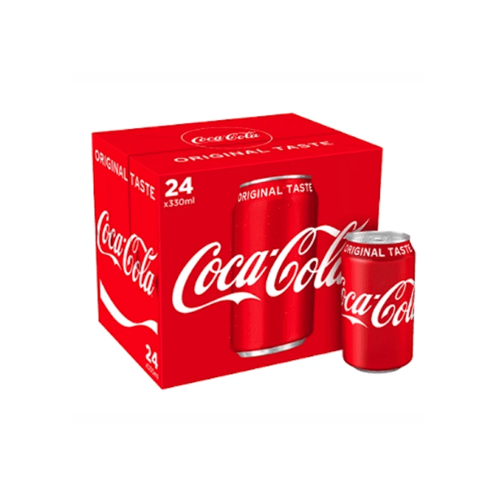 Enjoy Coca Cola Classic 330ml Can True Classic Taste - Buy Indulge In ...