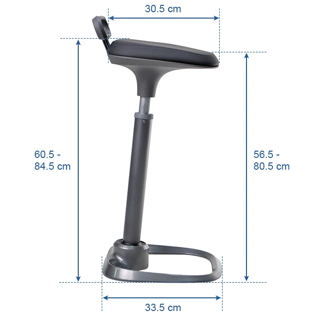 Reddot Winner Autoreturn Pvc Seat Cushion Aluminum Base Active Wobble