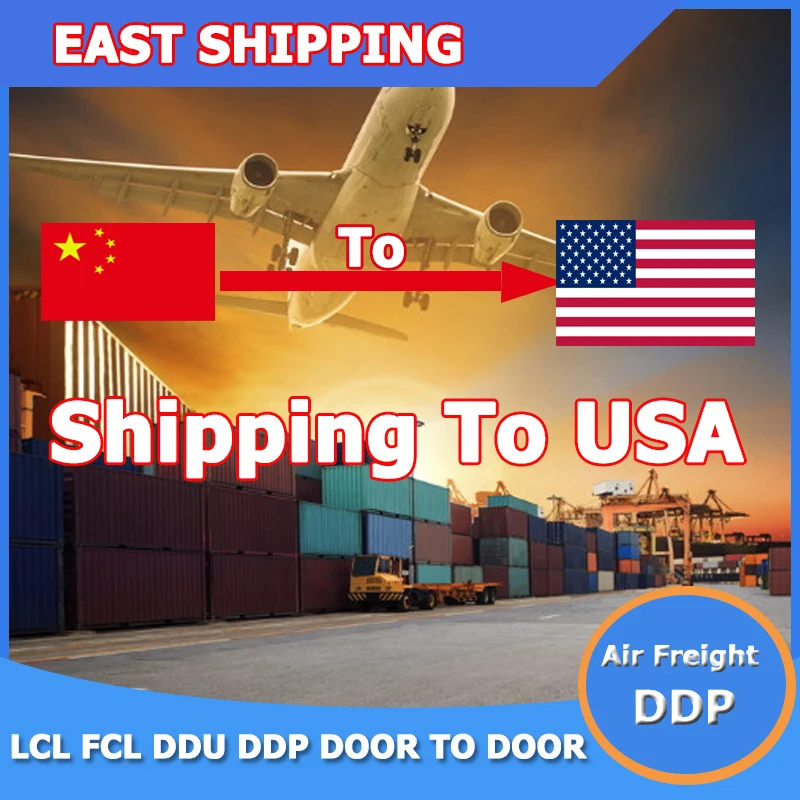 International Air/Sea Express DDP DDU Shipping Agent USA Customs Broker Door To Door Service Cost