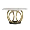 Glossy Gold Stainless Steel Legs