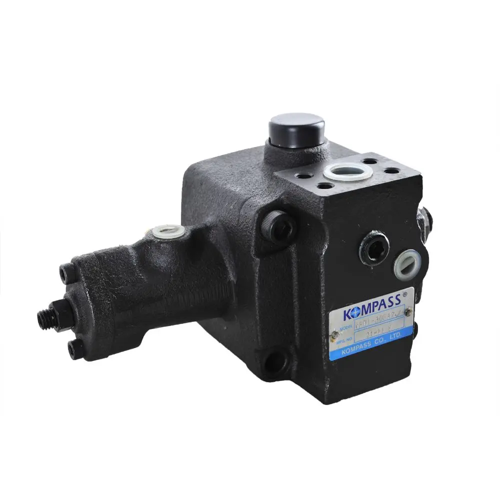 Kompass High Efficiency Variable Low-Pressure Double Vane Pump Leak-Free Hydraulic Pump for All Equipment Types