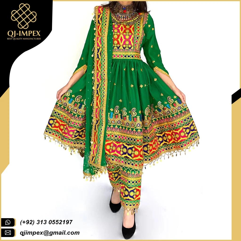 Latest Traditional Indian Pakistani Afghan Dress For Women 2023