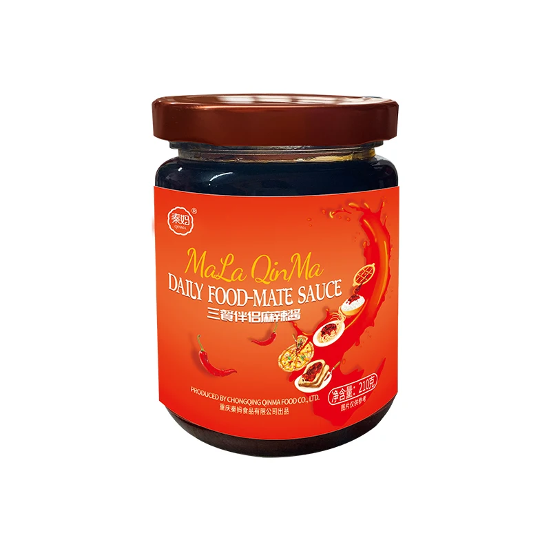 Hot Selling Classic Sichuan Spicy Paste for Noodles & Rice  Wholesale Chinese Spicy Snack Sauce Mala Spicy  Sauce