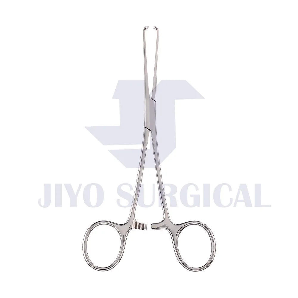 Beaden Stainless Steel Allis Tissue Forceps - 4x5 Teeth, 10" Locking Surgical Clamp