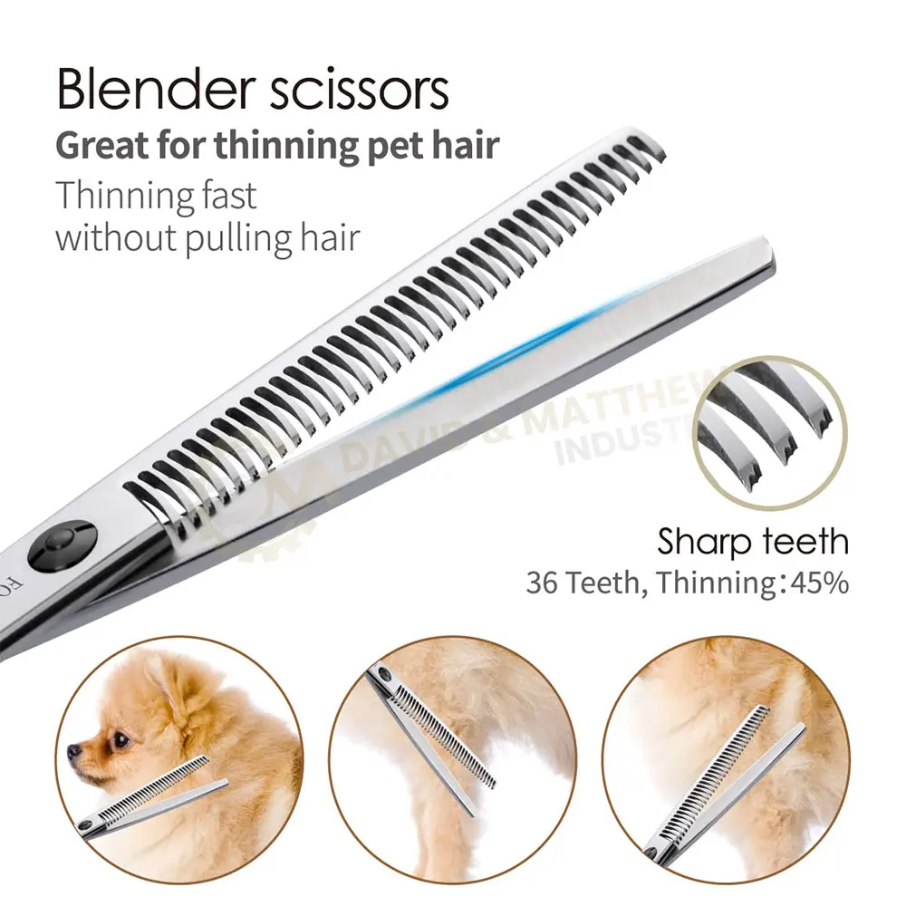 Most Popular Grooming Shears Dog Stainless Steel Grooming Shears Pet