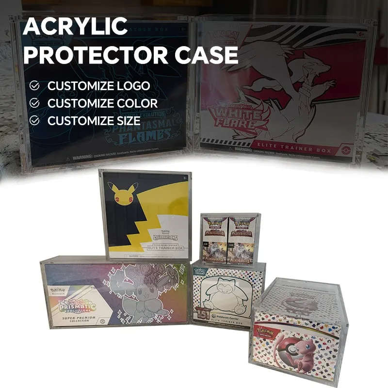 Global TCG Acrylic Display Case Collection