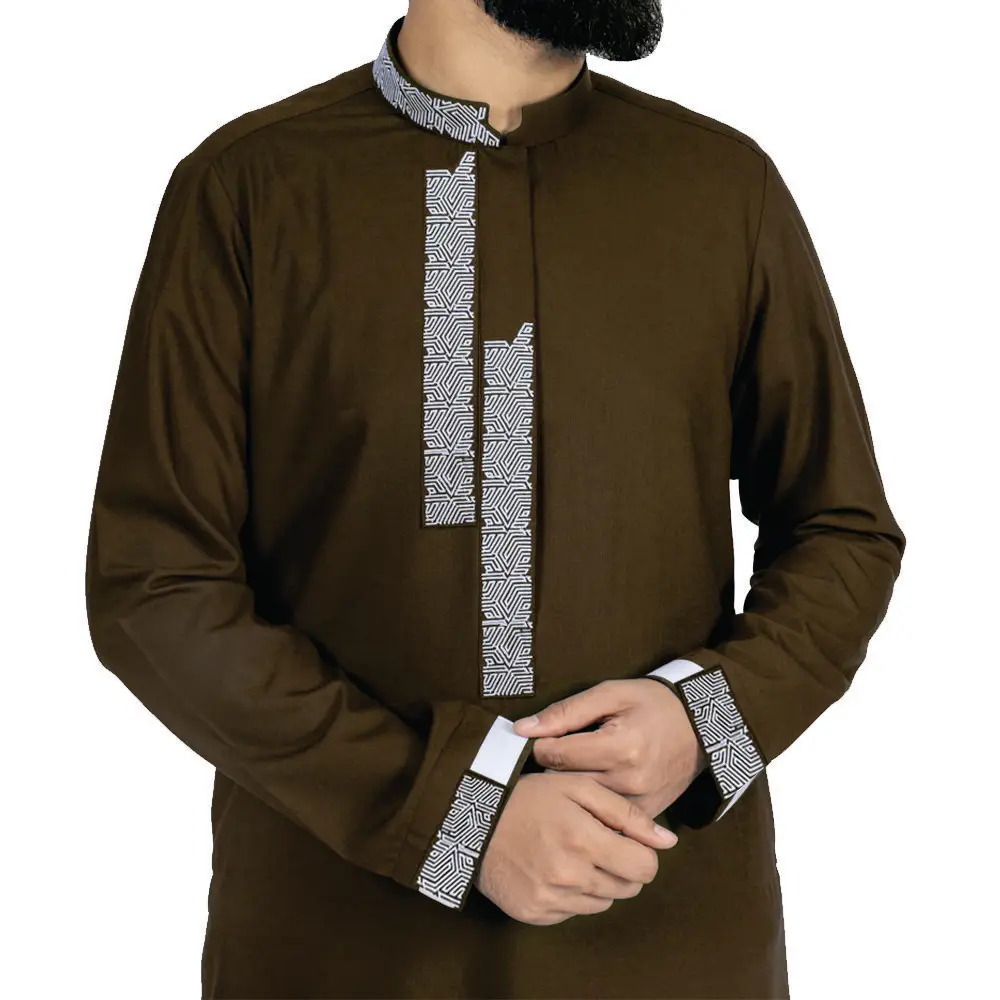 Traditional Islamic Muslim Mens Thobes Jubbah Qamis 2023 High Quality ...