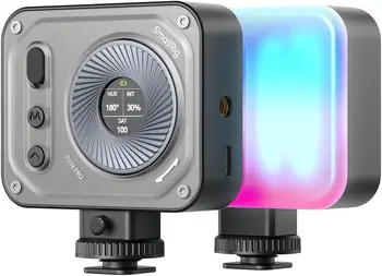 SMALLRIG Vibe P108 Pro RGB Video Light, Portable Led Camera Light for Photography, Cold Shoe Light, CRI95+, 2500-6500K, 12 detail image