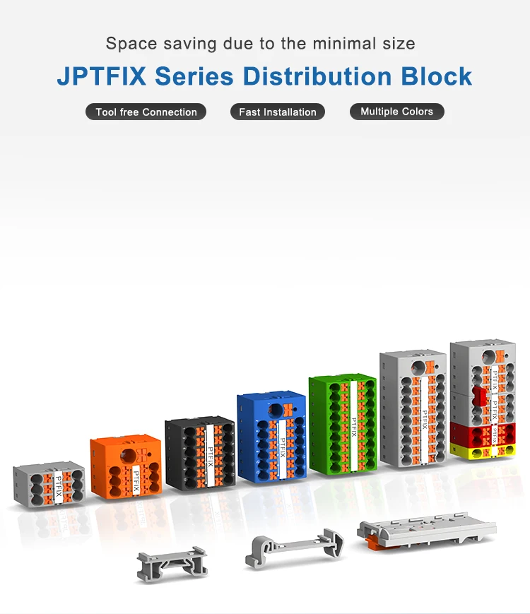 China Manufacturer WKDQ PTFIX DIstribution Block Flange