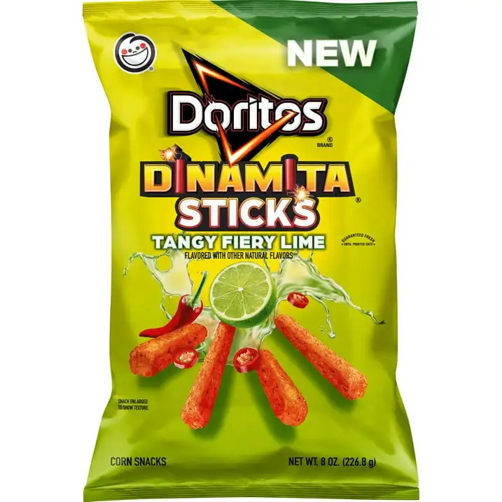 Doritos Dinamita Sticks Tangy Fiery Lime Tortilla Chips German Stock ...