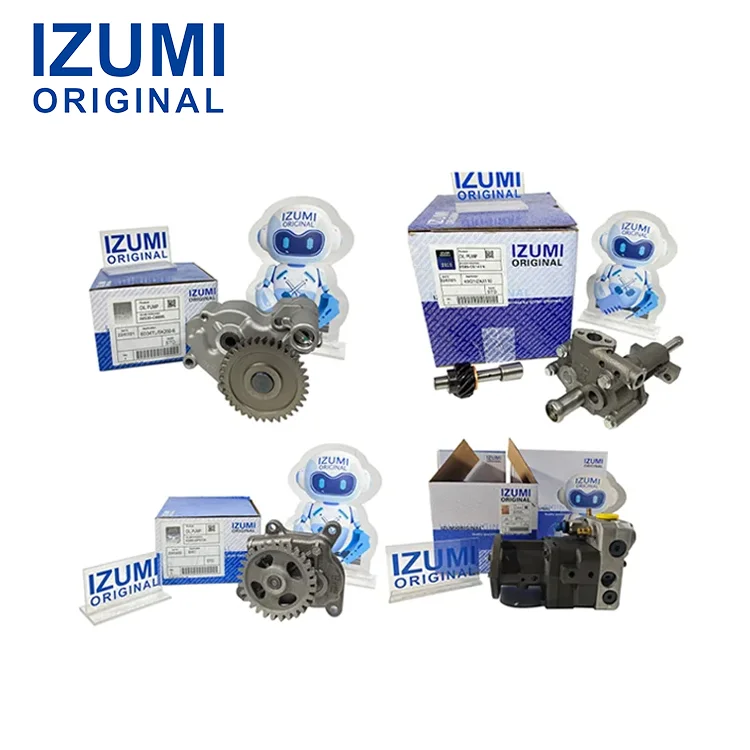IZUMI ORIGINAL 6BD1 6BB1 6BF1 6BG1 6BG1T 6HE1 6HK1 6RB1 6SA1 6SD1 6SD1T 6UZ1 6WA1 6WF1 6WG1 Oil Pump Engine Parts for Isuzu