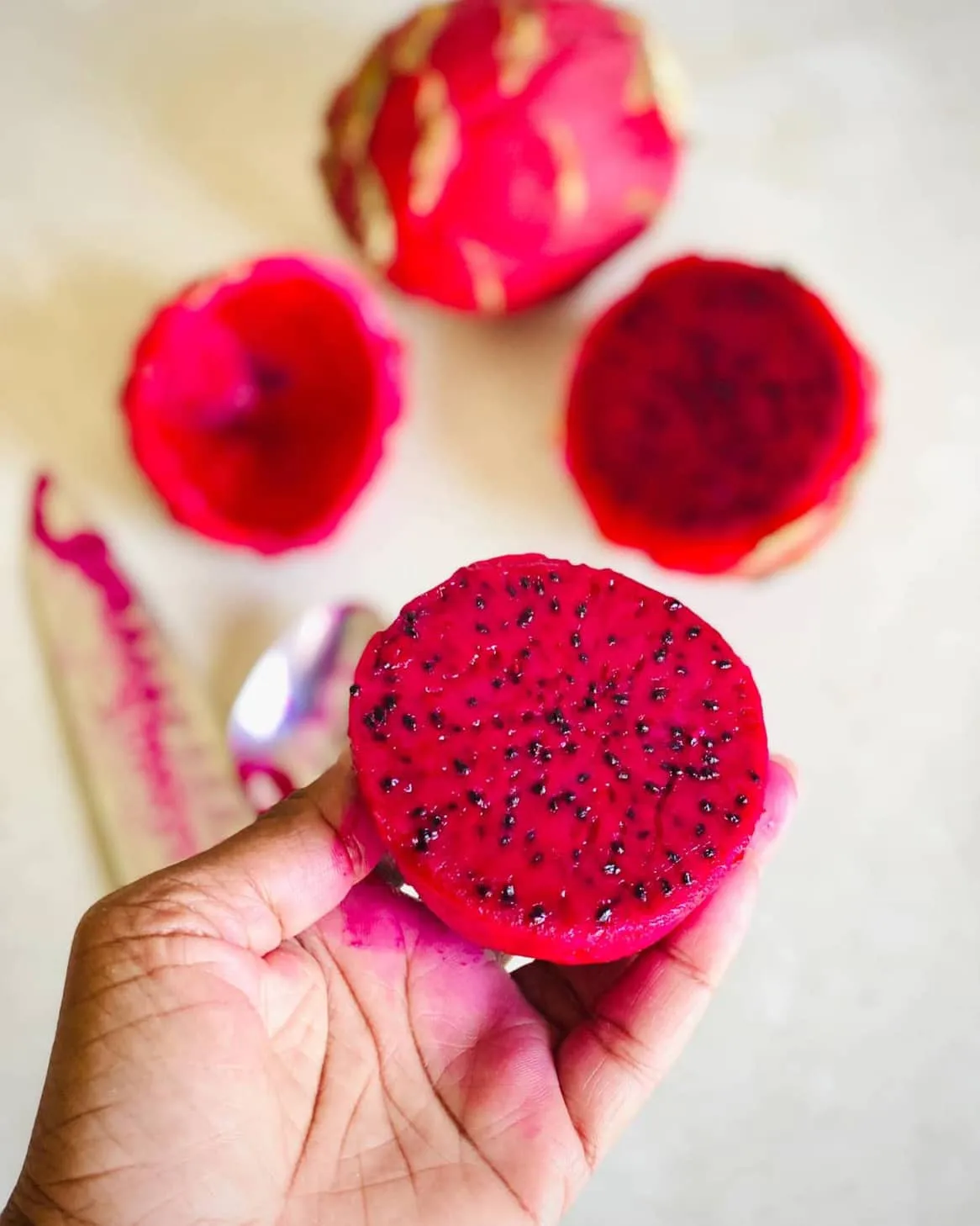 Fresh Red Frozen Dragon Fruit Cube So Sweet Good Quality In Vietnam For