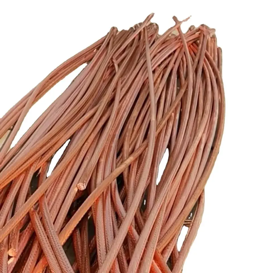 Hot Sale Source Silvered Copper Wire Scrap 99.9%/ Pure High Purity Mill berry Uk 99.99% Scrap Burnt Copper Wire