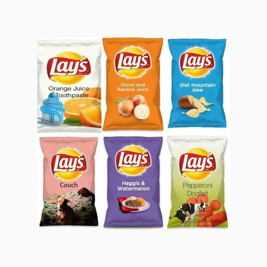 Lays Potato Chips Bag Potato Chips Snack Packing Bag Bag Packaging ...