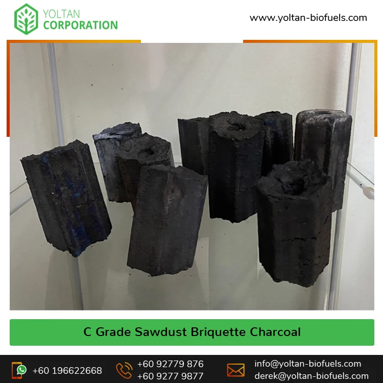 Latest Arrival of Machine Made Superior Quality C Grade Barbeque Charcoal Made in Malaysia at Affordable Market Price