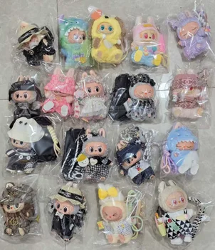 For Labubu Staffed Toy Outfit For Labubu Doll Keychains For Mobile Phone 17
