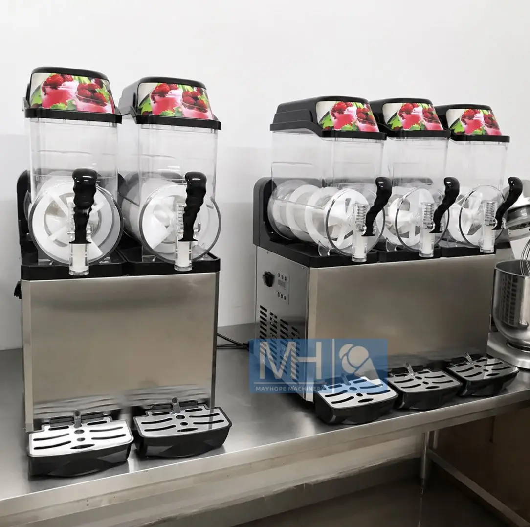High Quality 2 Tank Slash Machine Ice Slush Machine for Sale