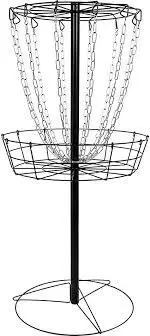 Дисковая корзина для гольфа с черным порошковым покрытием, ODM и OEM в соответствии с требованиями заказчика, низкая цена