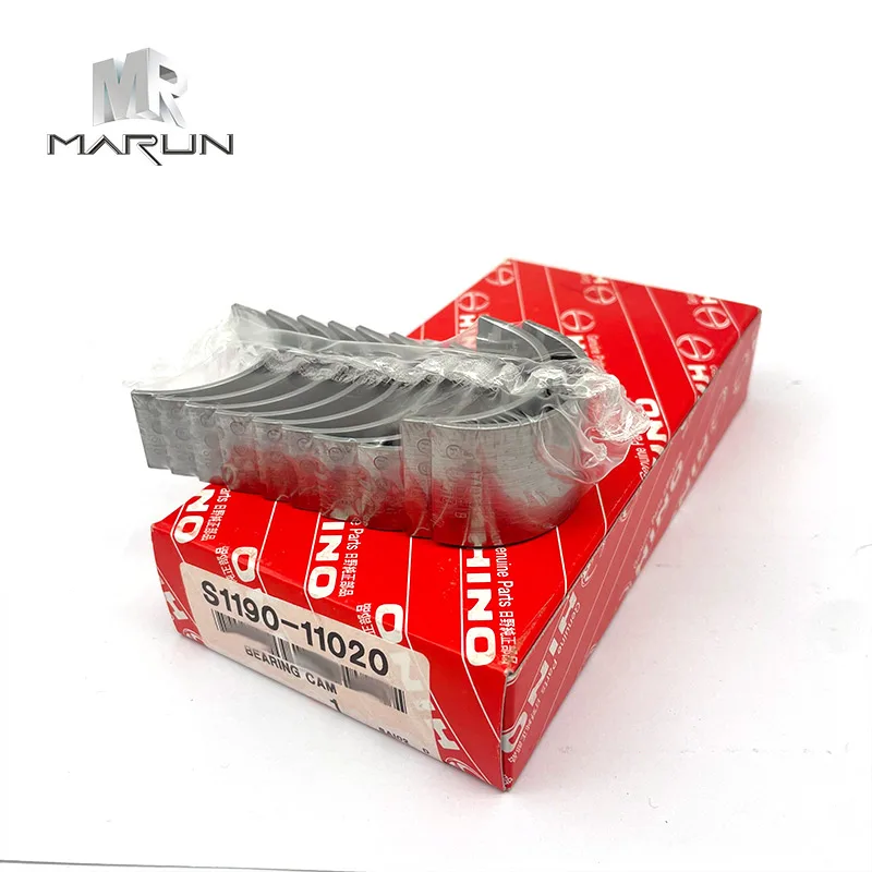 Original S1190-11020 Bearing Camshaft J08E J05E for Diesel Engine Excavators Parts Construction Machinery Japan