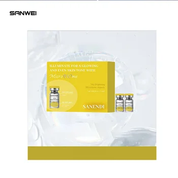 Oem Microbiome Ampoule Serum Hydrating Repair Brightening Moisturizing Barrier Strengthen Soothing Anti Aging Rejuvenating