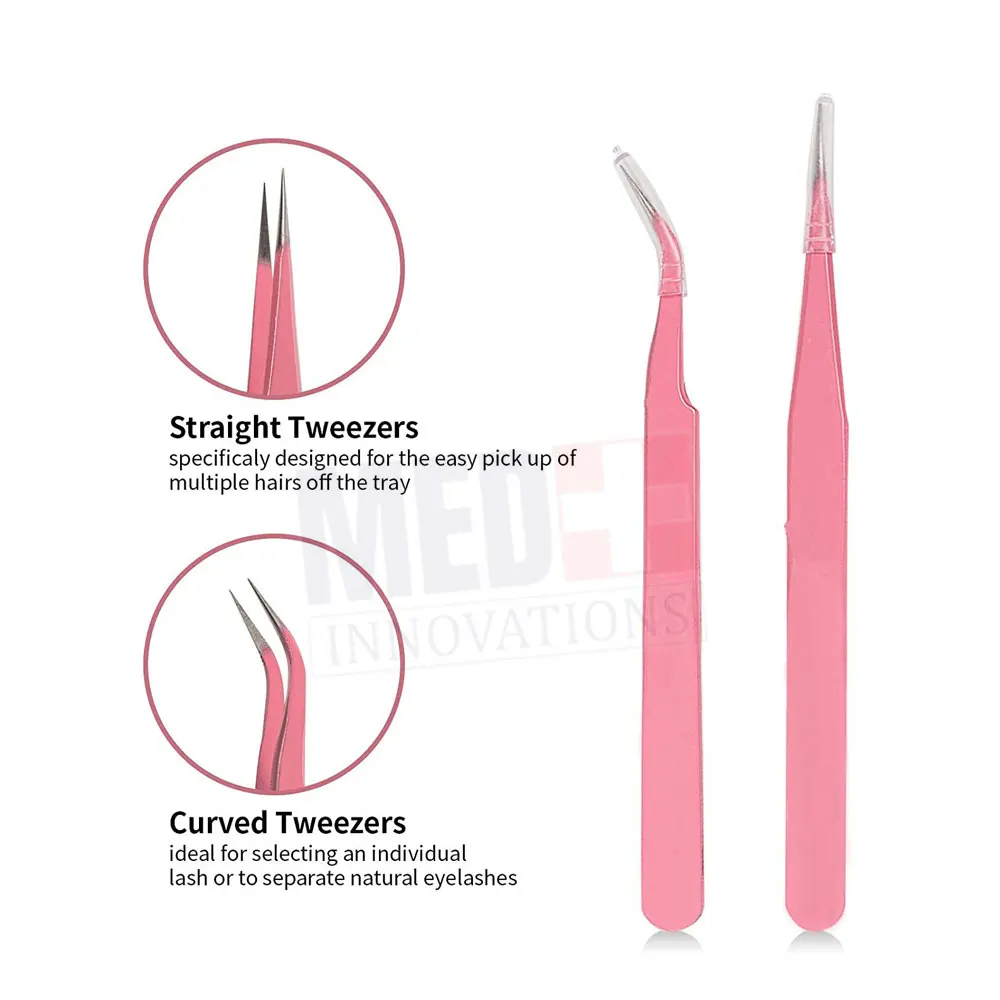 Lash Tweezers Pakistan Made Professional Stainless Steel Eyelash ...