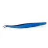 Curved Blue Tweezer