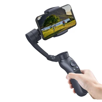 L7Bpro 3 Axis Gimbal Stabilizer for Smartphone AI 360 Rotation Face Tracking VLOG Selfie Stick With Tripod