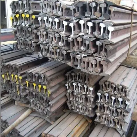 Best Quality Custom Made Wholesale HMS 1 2 Scrap/HMS 1&2, Used Railway Track in Bulk Used Rail Steel Scrap