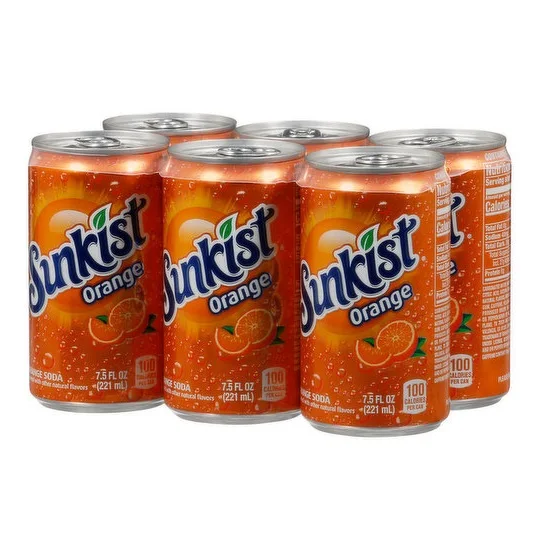 Sunkist Orange Soda 12 Fl Oz (pack Of 12) - Buy Wholesale Sunkist Soft ...