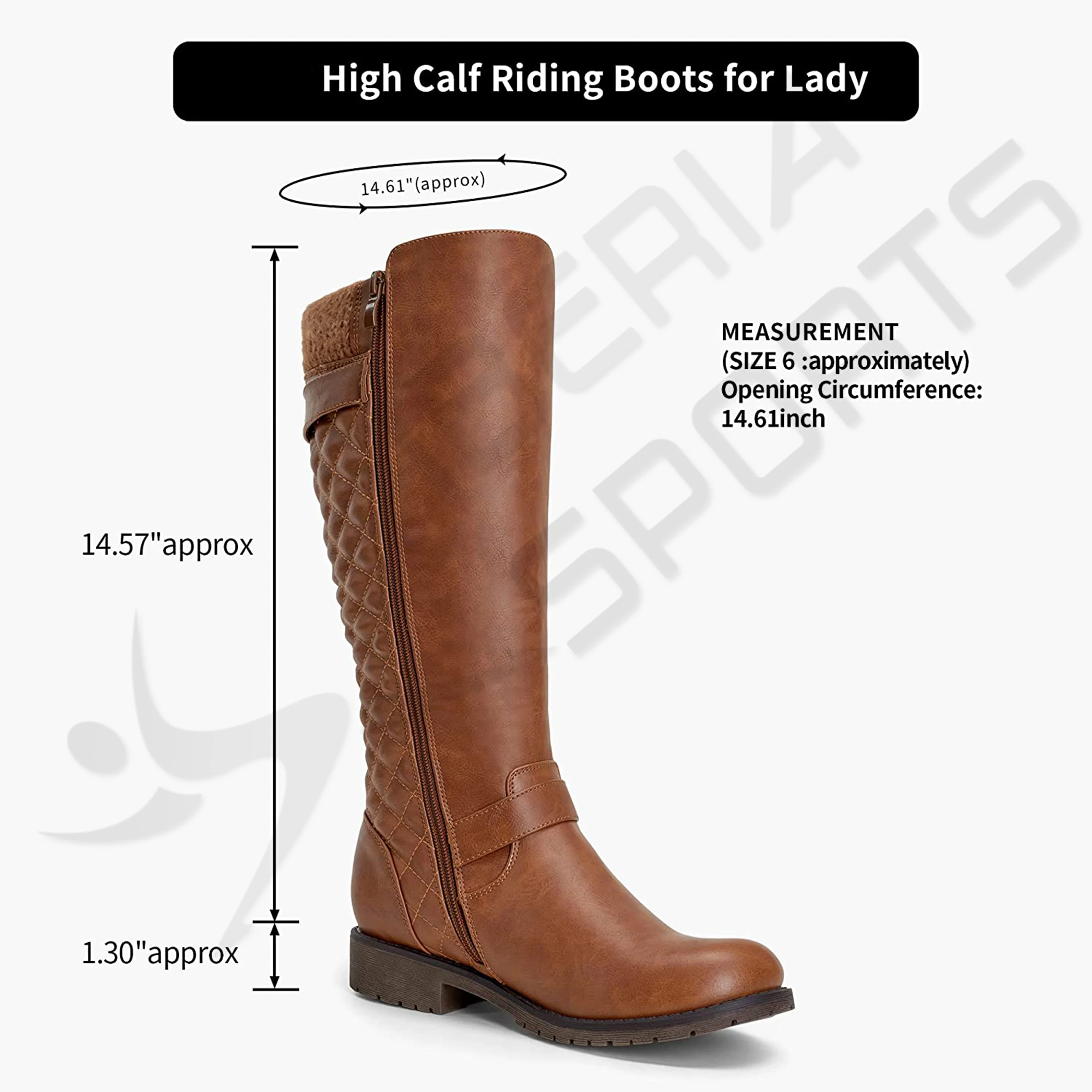 Оптовая продажа Высококачественная профессиональная обувь для верховой езды девочек прочная и