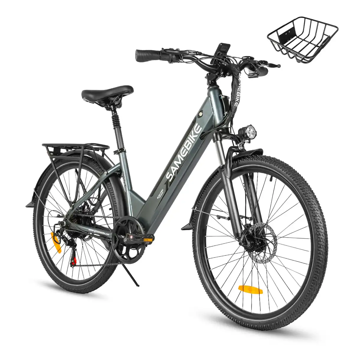 RS-A01 Pro-T Urban Elektrofahrrad, 500-W-Hinterradnabenmotor, 60-V-Akku, intelligentes elektronisches Citybike, Reichweite über 40 km