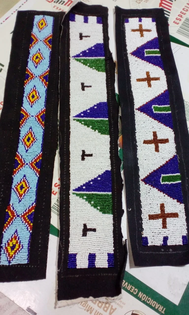 Orange Diamond Beaded Hatband Beaded Patch Hatband New Straw Hat Fedora