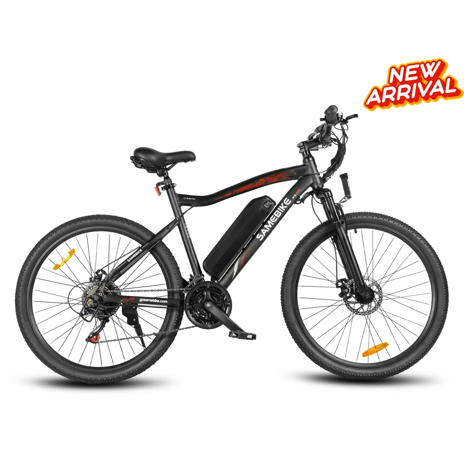 SY26-II Integriertes 48V 250W Hinterradnabenmotor-Elektro-Mountainbike mit Carbon-Aluminium-Rahmen, Scheibenbremssystem und 60 km Reichweite