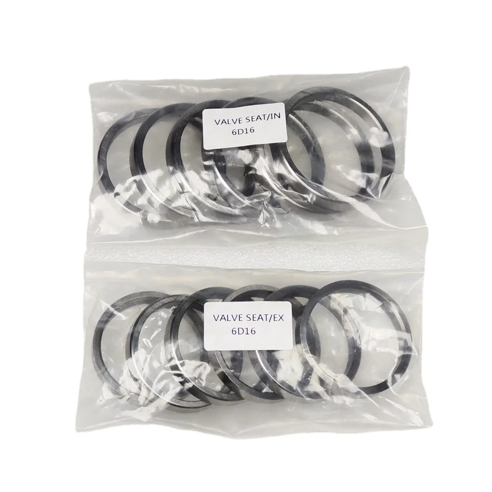 High Quality 6D16 Intake and Exhaust Valve Seat  Me013297 ME071303 for Excavator Tractor Diesel Engine Parts