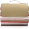 Rojo y beige