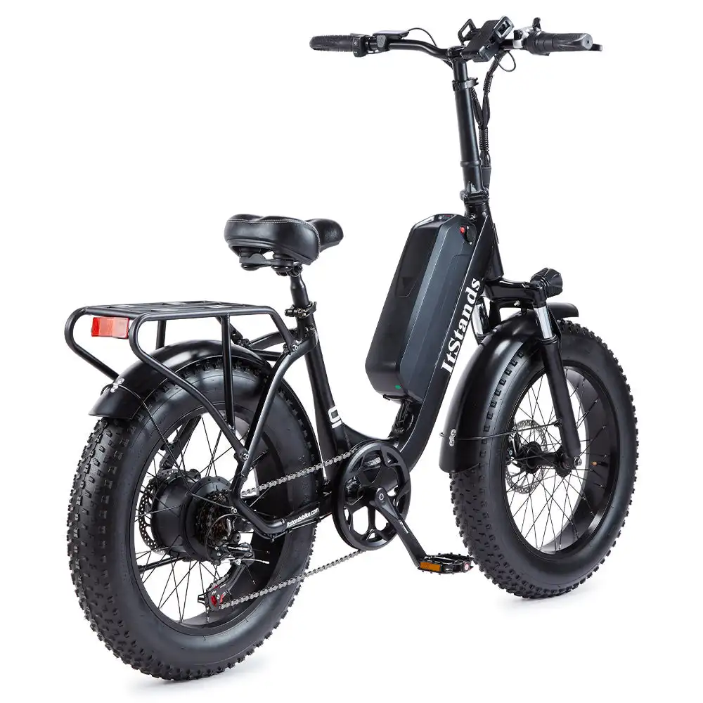 U1 Fat tire one piece Step-Through Design Ebike  800W 48V 15Ah  High-Performance Electric Bicycle