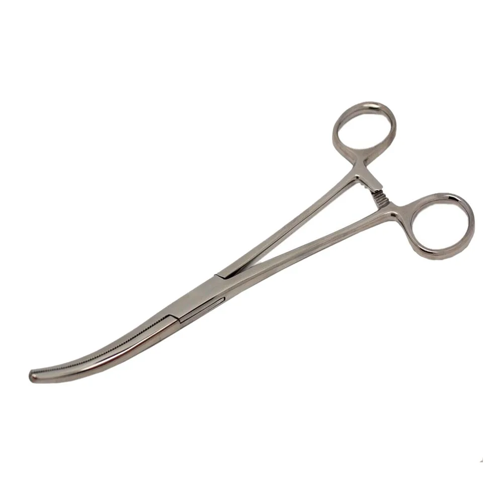 Fishing Forceps Micro Serrated Hemostatic Clamps Curved/straight With ...