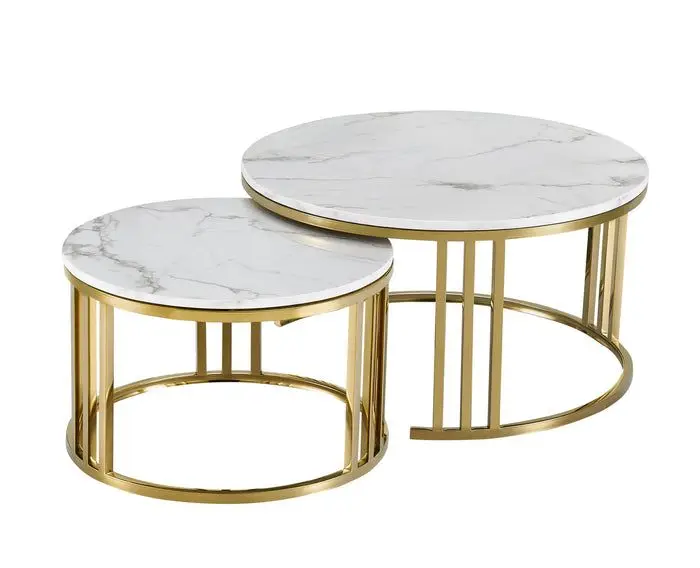 Metal Marble Coffee Table Coffee Table for Home